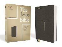 The Jesus Bible, ESV Edition, Cloth over Board, Gray - cover