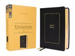 KJV, Thompson Chain-Reference Bible, Leathersoft, Black, Red Letter, Comfort Print