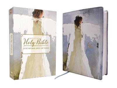 Amplified Holy Bible, Anne Neilson Angel Art Series, Leathersoft, Blue - cover