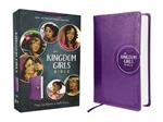 NIV, Kingdom Girls Bible, Full Color, Leathersoft, Purple, Comfort Print: Meet the Women in God's Story