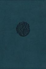 NIV, Thinline Reference Bible, Large Print, Leathersoft, Teal, Red Letter, Comfort Print