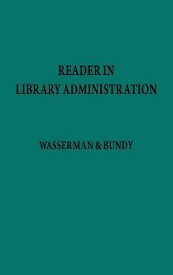 Reader in Library Administration - Mary Lee Bundy - cover