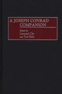 A Joseph Conrad Companion - Ted Billy,Leonard Orr - cover