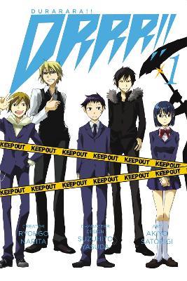 Durarara!!, Vol. 1 (Manga) - Ryohgo Narita,Akiyo Satorigi - cover
