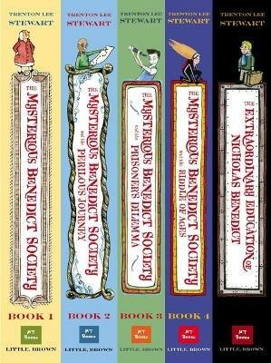 The Mysterious Benedict Society Paperback Boxed Set - Trenton Lee Stewart - cover