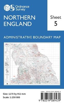 North England - Ordnance Survey - cover