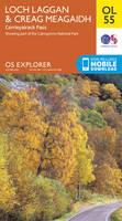 Libro in inglese Loch Laggan & Creag Meagaidh, Corrieyairack Pass  - Ordnance Survey