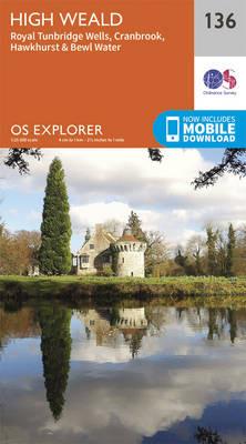 High Weald, Royal Tunbridge Wells - Ordnance Survey - cover