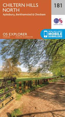 Chiltern Hills North - Ordnance Survey - cover