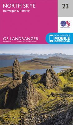 North Skye, Dunvegan & Portree - Ordnance Survey - cover