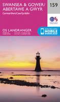 Swansea & Gower, Carmarthen - Ordnance Survey - cover