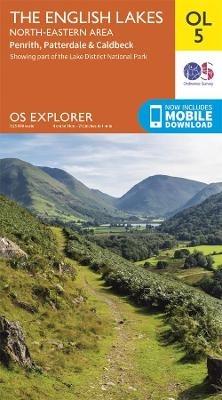 The English Lakes North-Eastern Area: Penrith, Patterdale & Caldbeck - cover