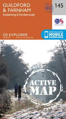 Guildford and Farnham - Ordnance Survey - cover