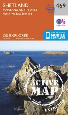Shetland - Mainland North West - Ordnance Survey - cover