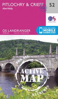 Pitlochry & Crieff - Ordnance Survey - cover