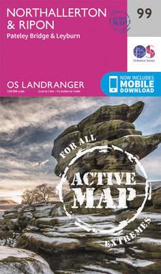 Northallerton & Ripon, Pateley Bridge & Leyburn - Ordnance Survey - cover