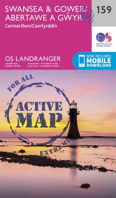 Swansea & Gower, Carmarthen - Ordnance Survey - cover