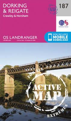 Dorking, Reigate & Crawley - Ordnance Survey - cover