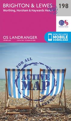 Brighton & Lewes, Haywards Heath - Ordnance Survey - cover