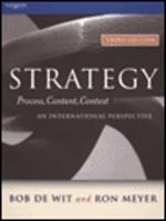 Strategy: Process, Content, Context: an International Perspective