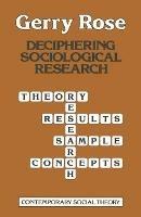 Deciphering Sociological Research - Gerry Rose - cover