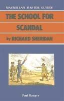 The School for Scandal by Richard Sheridan - Paul Ranger - cover