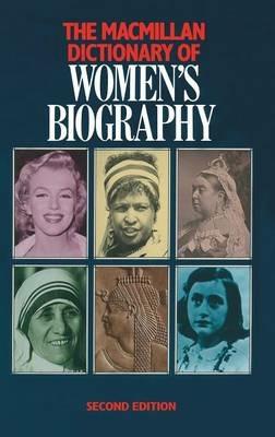 Macmillan Dictionary of Women's Biography - cover