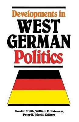Developments in West German Politics - cover