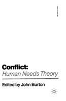 Conflict: Human Needs Theory - cover