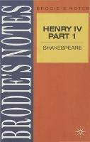 Shakespeare: Henry IV, Part I - NA NA - cover
