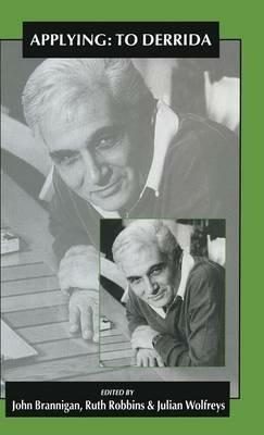 Applying: To Derrida - cover