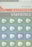 Mastering Statistics - T.J. Hannagan - cover