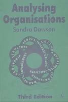 Analysing Organisations - Sandra Dawson - cover