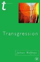 Transgression: Identity, Space, Time - Julian Wolfreys - cover