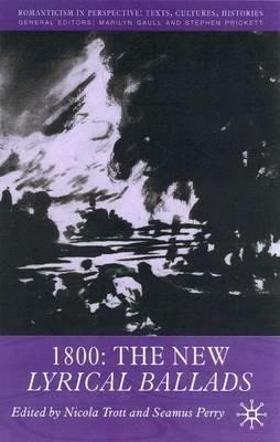 1800: The New Lyrical Ballads - cover