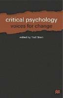 Critical Psychology: Voices for Change - cover