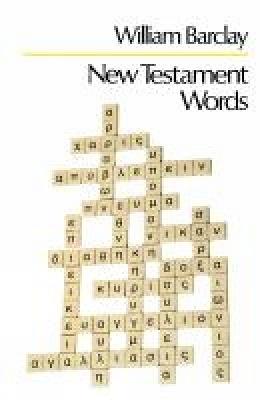New Testametn Words - William Barclay - cover
