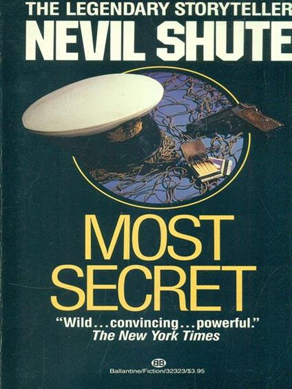 Most secret - Nevil Shute - copertina
