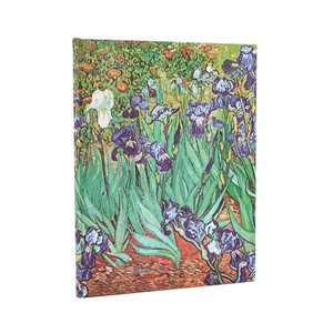 Cartoleria Agenda accademica Paperblanks, 2026 Van Goghs Irises 18 mesi Ultra, orizzontale Paperblanks