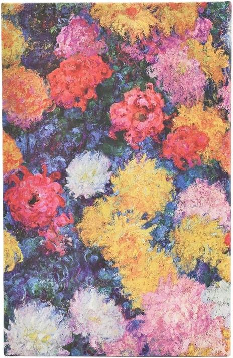 Agenda Paperblanks, 2026 Monets Chrysanthemums 12 mesi Maxi, orizzontale - 3