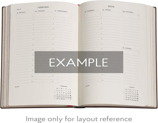 Agenda Paperblanks, 2026 Monets Chrysanthemums 12 mesi Maxi, orizzontale - 4