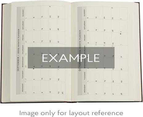 Agenda Paperblanks, 2026 Monets Chrysanthemums 12 mesi Maxi, orizzontale - 5