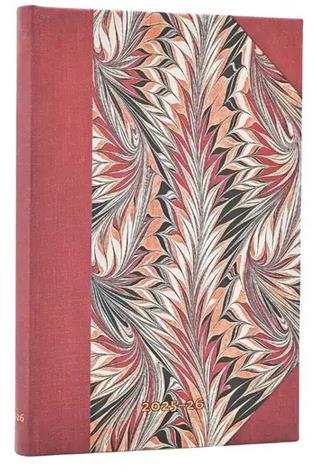 Agenda accademica Paperblanks, 2026 Rubedo 18 mesi Mini, orizzontale