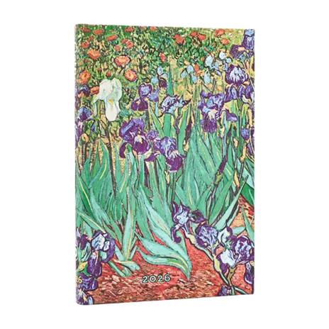 Agenda Paperblanks, 2026 Van Goghs Irises 12 mesi Mini, orizzontale