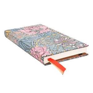 Agenda Paperblanks, 2026 Morris Pink Honeysuckle 12 mesi Slim, orizzontale - 4