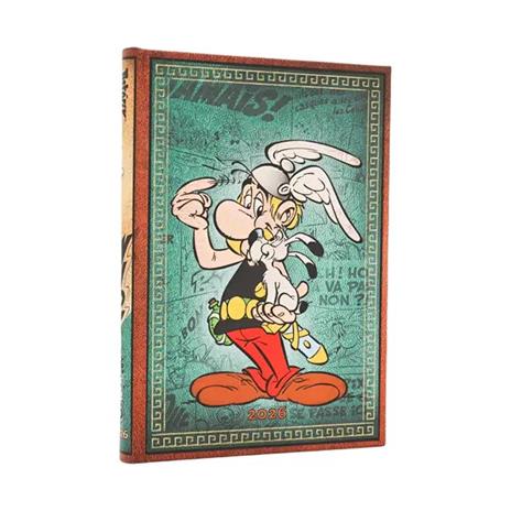 Agenda Paperblanks, 2026 Asterix the Gaul 12 mesi Midi, orizzontale