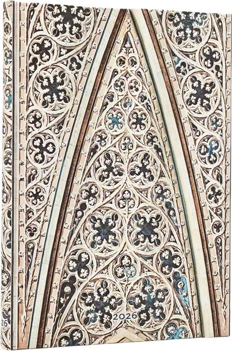 Agenda Paperblanks, 2026 Volta del Duomo Milano 12 mesi Midi, orizzontale