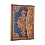 Agenda Paperblanks, 2026 Safavid Indigo 12 mesi Midi, orizzontale