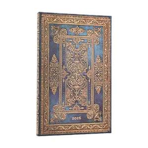 Agenda Paperblanks, 2026 Blue Luxe 12 mesi Maxi, orizzontale - 2