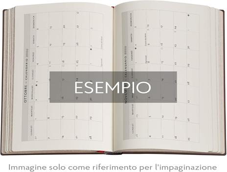 Agenda accademica Paperblanks, 2026 Blue Luxe 18 mesi Flex Midi, orizzontale - 5